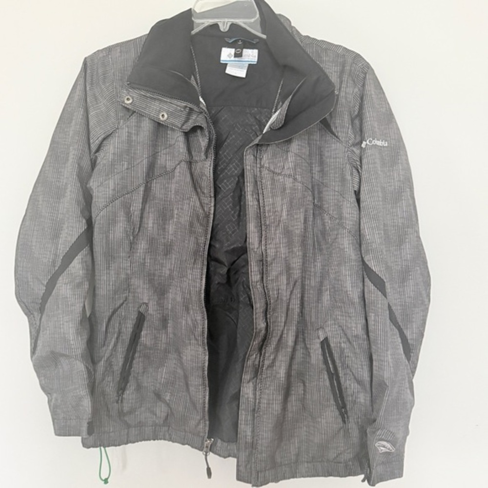 Columbia OmniTech Breathable Waterproof Jacket Sz L CN